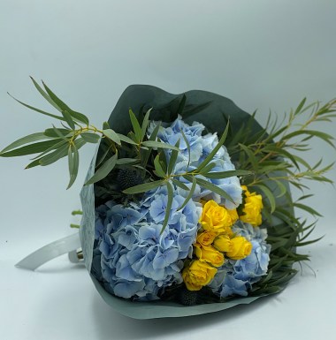 Light Blue Hyndragea Bouquet